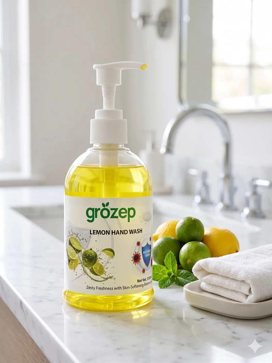 Grozep Lemon Handwash alternate view
